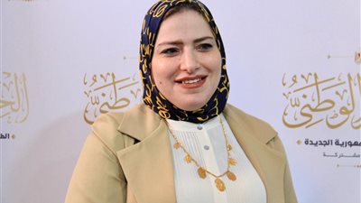  الدكتوره رحاب أبو غزالة أمينه المرأة المركزية بحزب أبناء مصر