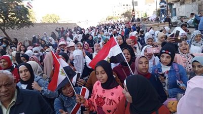 إقبال شديد وحشود شعبية غير مسبوقة على اللجان في اليوم الثالث من الانتخابات الرئاسية بمحافظة أسيوط 