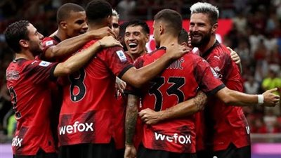 لياو وجيرو يقودان هجوم ميلان أمام نيوكاسل بدوري الأبطال 