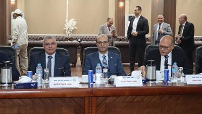 المنشاوى يشارك فى الاجتماع الدوري للمجلس الأعلى للجامعات بجامعة أسوان