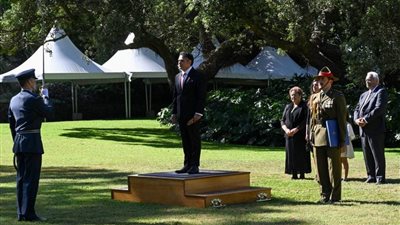 سفير مصر لدى نيوزيلندا يقدم اوراق اعتماده للحاكم العام