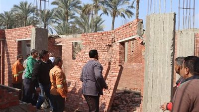 محافظ القليوبية يترأس حملة مكبرة لازالة التعديات بقرية نوب طحا بمركز شبين القناطر 