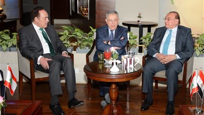 الجمعية المصرية اللبنانية لرجال الاعمال تلتقي مع دولة الرئيس فؤاد السنيورة بالقاهرة 