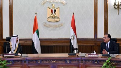 مدبولي يلتقي رئيس المجلس الوطني الاتحادي الإماراتي والوفد المرافق له