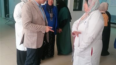 وكيل صحة القليوبية يجري جولة مرورية مفاجئة بالوحدة الصحية بقلما