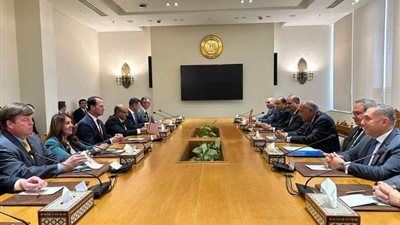 وزير الخارجية يستقبل وفداً من أعضاء لجنة الأمن الداخلي بمجلس النواب الأمريكي