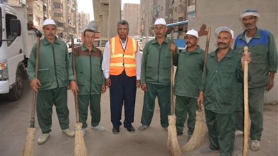 عمال الجيزة تتعهد للمحافظ بمزيد من العمل و الإنتاج