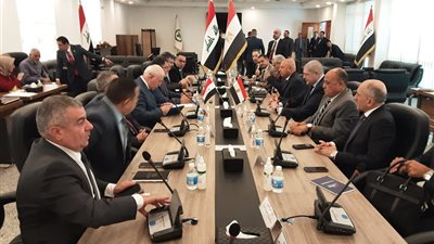 خلال زيارته للعراق   نائب رئيس مجلس الوزراء للتنمية الصناعية و وزير الصناعة والنقل يلتقي وزير الصناعة والمعادن العراقي لبحث التعاون المشترك في مجال الصناعة و يبحث مع رئيس الهيئة الوطنية للاستثمار مشار