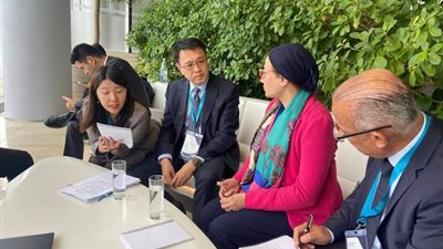 على هامش مشاركتها فى الشق التمهيدي لمؤتمر المناخ COP29 بباكو: وزيرة البيئة تعقد عددا مع اللقاءات الثنائية مع ممثلي دول الصين وسنغافورة وامريكا