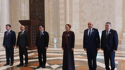 رئيس مجلس النواب التاجيكي يتحدث في الاجتماع الثاني لرؤساء برلمانات دول آسيا الوسطى وجمهورية كوريا