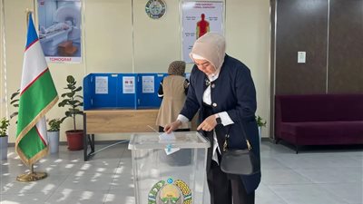 إعلان النتائج  الأولية للأنتخابات البرلمانية في أوزبكستان
