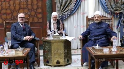 صور .. شيخ الأزهر: ما يحدث في غزة من مجازر لا يمكن تخيلها ولا وصفها