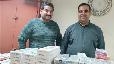 مكافحة التهرب الجمركي ( التزام تجاري ) بأسوان تحرر 18 محضر تهرب جمركى لكمية من السجائر والبضائع الأجنبية الصنع الغير خالصة الضرائب والرسوم 