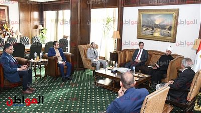 صور .. «رئيس الأعلى للإعلام» يستقبل وزير الأوقاف لبحث سبل تدريب صحفي الملف الديني