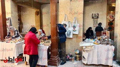 صور .. «محافظة القاهرة» تقيم معرضًا للحرف التراثية بـ«مصر القديمة»
