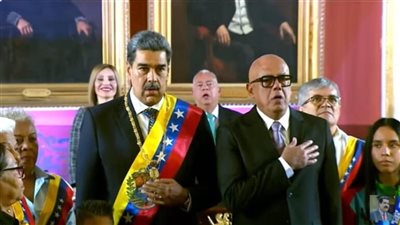 بالصور ...نيكولاس مادورو يؤدي اليمين رئيسا دستوريا لفنزويلا للفترة 2025 - 2031