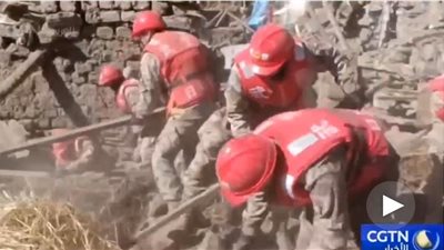 الصين : جهود استعادة الوضع الطبيعي مستمرة في المناطق التي ضربها الزلزال