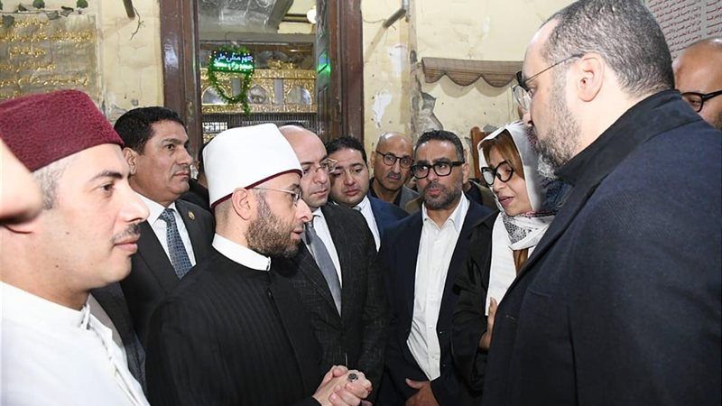 جانب من اعمال الزيارة