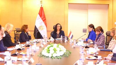 وزيرة التضامن الاجتماعي تلتقي عددا من سفيرات الدول الأجنبية في مصر  .. وتناقش تعزيز سبل التعاون في عدد من مجالات العمل 