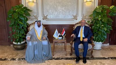 السفير العراقي بمصر يستقبل رئيس البرلمان العربي