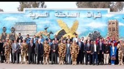 القوات المسلحة تنظم زيارة لوفد من الإعلاميين وطلبة الجامعات لقيادة قوات الصاعقة