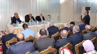 نائب رئيس مجلس الوزراء للتنمية الصناعية وزير الصناعة والنقل يستعرض مع محافظ ومصنعي القليوبية تحديات المناطق الصناعية والمصانع  بالمحافظة وسبل حلها