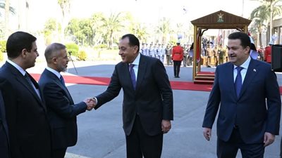 رئيس الوزراء يصل العراق لترؤس وفد مصر باجتماعات الدورة الثالثة للجنة العليا المصرية العراقية المشتركة