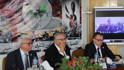 السفير على الحفنى يشارك   في جلسة حول الأوضاع في الشرق الأوسط بمؤتمر المجلس المصري للشئون الخارجية