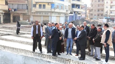 محافظ الشرقية يتفقد أعمال إحلال وتجديد وتغطية جزء من مصرف بلبيس العمومي بطول 115متر وبتكلفة 100 مليون جنيه