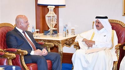 الشيخ خليفة بن جاسم: 38 %نمو التبادل التجاري بين مصر وقطر العام الماضى 