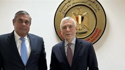 نائب وزير الخارجية يستقبل مدير إدارة الشرق الأوسط وشمال إفريقيا والخليج بالمفوضية الأوروبية 