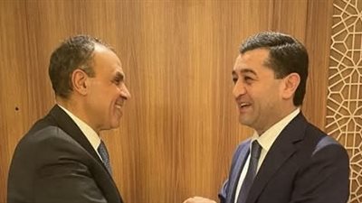 وزير الخارجية والهجرة يلتقي بنظيره الأوزبكي 