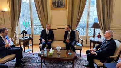 وزير الخارجية والهجرة يجتمع مع وزير الخارجية اللبناني