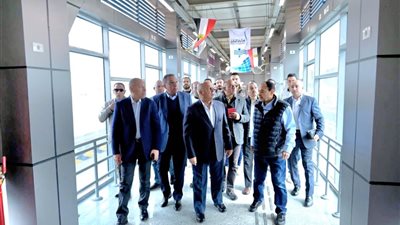 وزير الصناعة والنقل يتابع جاهزية المرحلة الاولى من مشروع الأتوبيس الترددي BRT 