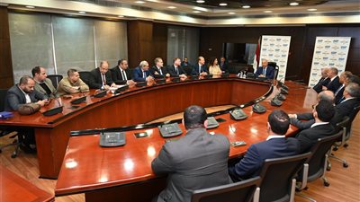 نائب رئيس مجلس الوزراء للتنمية الصناعية وزير الصناعة والنقل يشهد توقيع شراكة استراتيجية بين شركة CMA CGM الفرنسية وميناء أكتوبر الجاف (ODP)
