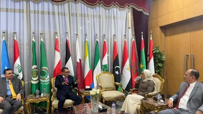 السفير الإندونيسي  بمصر يلتقى مع رئيس الأكاديمية العربية للعلوم والتكنولوجيا والنقل البحري،د لمناقشة سبل التعاون