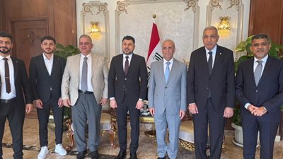 السفير العراقي يستقبل وفد بلاده المشارك في اليوم العالمي للتوعية بضحايا الإرهاب