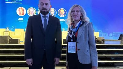 بالصور ...سفيرة  مصر  بأرمينيا تشارك  في حوار يريفان