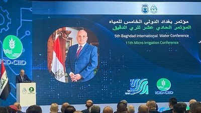 وزير الري يشارك في فعاليات 