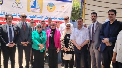 قوافل الخدمات التنموية و التخصصات الطبية الشاملة بتنسيق الإعلامي الباحث أحمد الدريني مع جامعة دمنهور