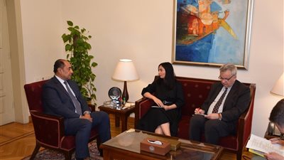 السفير حسام زكي يستقبل وزيرة  التعاون الاقتصادي الألمانية