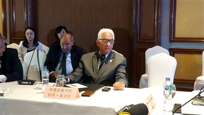 ننشر ...كلمة السفير الصينى بمصر فى  ندوة
