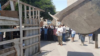 الموجه 27 من إزالة التعديات علي أملاك الدولة وصلت إلي مثلث السويس