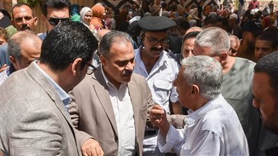 حازم الأشموني يتابع القافلة الطبية المُقامة بالتعاون بين اللجنة الطبية والإستغاثات