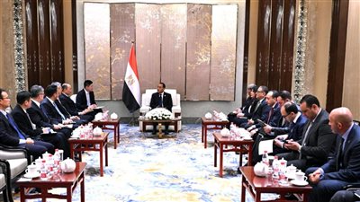 رئيس الوزراء يلتقي رئيس شركة CNCEC الصينية للبتروكيماويات