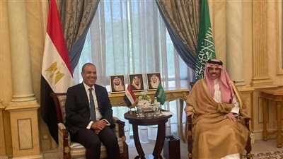 وزير الخارجية يجري مباحثات مع نظيره السعودي لتعزيز التعاون الثنائي 
