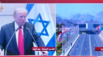 ترامب يغادر إسرائيل متجهاً إلي مصر: السلام قادم وستشهد المنطقة تحولا تاريخياً 