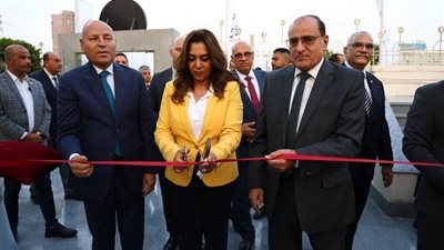  رؤية رئيس الجمهورية : إعادة إحياء حديقة المسلة التراثية جمال التراث المصرى 