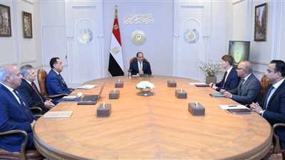 الرئيس السيسي يستقبل رئيس مجموعة ميرسك العالمية لتعزيز الشراكة الإستراتيجية 
