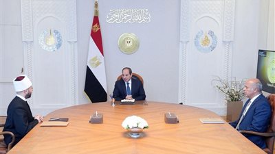اجتماع الرئيس السيسي مع وزير الأوقاف لتعزيز الوعي الديني 